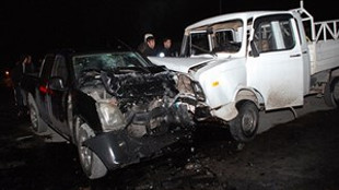 Zonguldak Ereğli'de feci trafik kazası!..