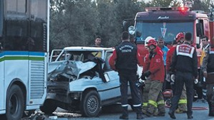 Ayvalık'ta dehşet veren trafik kazası!