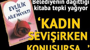 Kütahya Belediyesi’nin 'Evlilik' kitabına tepki!