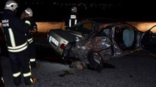 Milas'ta korkunç trafik kazası!..