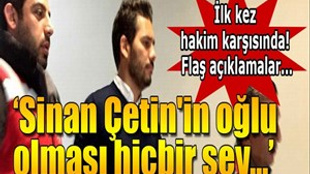 Rüzgar Çetin ilk kez hakim karşısına çıktı