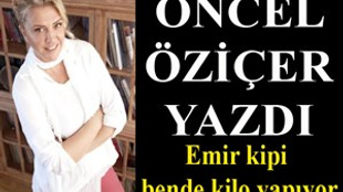 Öncel Öziçer yazdı: "Emir kipi bende kilo yapıyor"