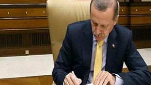 Cumhurbaşkanı Erdoğan'dan TSK kanununa onay
