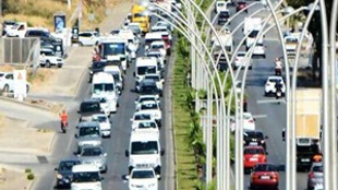 Bodrum'da İstanbul'dan beter trafik!