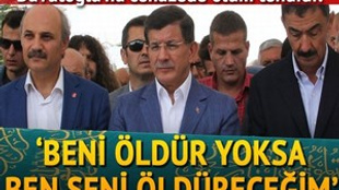 Davutoğlu’na yaklaşıp ölümle tehdit eden bir kişi gözaltında