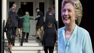 Amerika, Clinton'ın fotoğrafıyla çalkalanıyor!