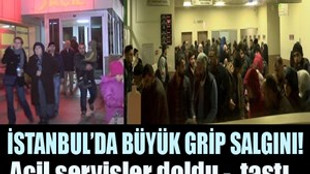 İstanbul'da hastanelerin acil servislerinde 'grip' yoğunluğu!