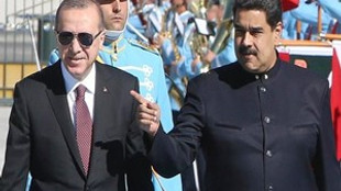 Venezuela Devlet Başkanı Ankara'ya geldi