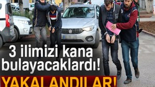 Katliama hazırlanan PKK'lılar Adana'da yakalandı!