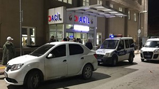 Acil servis önünde silahlı saldırı!