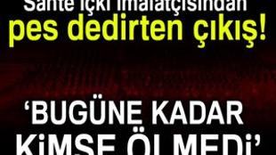 Sahte içki imalatçısından pes dedirten çıkış!