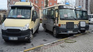 İstanbul’da minibüslere ‘gözaltı’