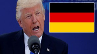 Trump'tan Almanya eleştirisi!