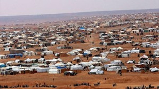 Suriyeli sığınmacıların kampında patlama
