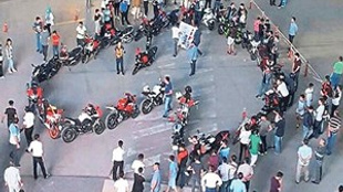 Diyarbakır'da motosikletli evlilik teklifi!