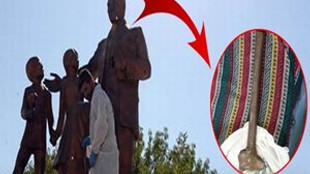 Diyarbakır Atatürk Anıtı’na çekiçli saldırı