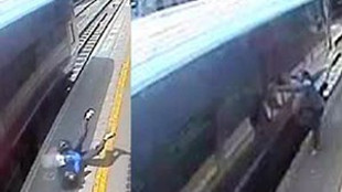 Londra metrosunda bir kadın ölümden döndü