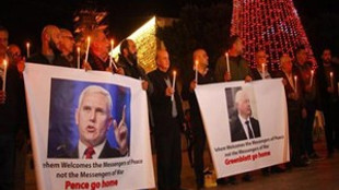 Batı Şeria'da ABD Başkan Yardımcısı Mike Pence'ye operasyon