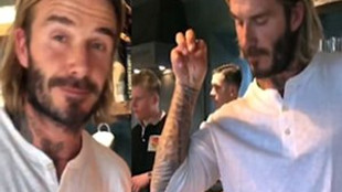 David Beckham’dan Nusret tuzlaması!