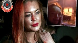 Lindsay Lohan yumruğu yedi!