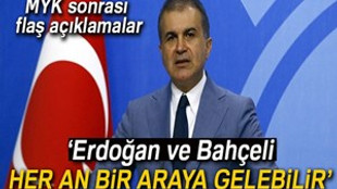 AK Parti Sözcüsü Çelik'ten açıklamalar