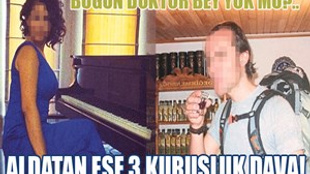 İhanet eden eşe 3 kuruşluk dava!