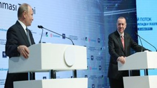 TürkAkım’da tarihi gün: Putin İstanbul'da