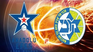 Anadolu Efes: 90 - Maccabi Fox Tel Aviv: 77