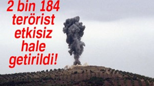 TSK, Afrin'de etkisiz hale getirilen terörist sayısını açıkladı