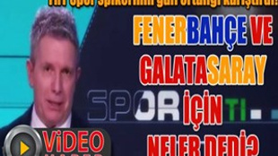 TRT Spor spikerinin gafı ortalığı karıştırdı!