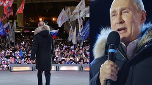 Vladimir Putin'den zafer konuşması!