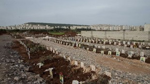 Afrin'de teröristlerin mezarlığı bulundu!