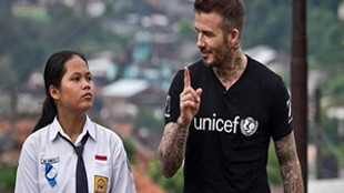 David Beckham Endonezya’da