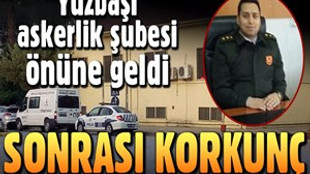 FETÖ'den açığa alınan yüzbaşı, askerlik şubesi önünde intihar etti