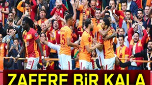 Galatasaray'da zafere bir kaldı!