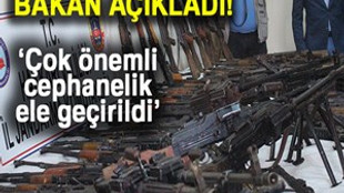 Hakkari'de en yüksek miktardaki PKK cephaneliği ele geçirildi!