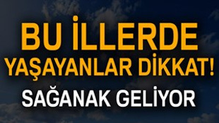 Dikkat!.. Meteoroloji 'Yağış var' dedi!