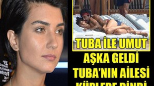 Tuba Büyüküstün ve Umut Evirgen'in kıyamet kopartan pozları!