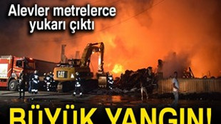 Konya’daki büyük yangın söndürüldü