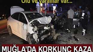 Muğla'da feci trafik kazası!