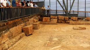 Adıyaman'da 1500 yıllık mozaik görücüye çıktı!