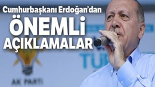 Cumhurbaşkanı Erdoğan'dan Denizli'de önemli açıklamalar