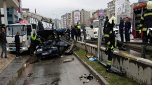 Denizli'de feci trafik kazası!