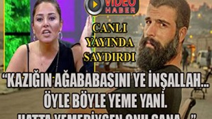 Popstar Aydan Kaya, Mehmet Akif Alakurt'a saydırdı!