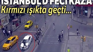 İstanbul'da feci trafik kazası!