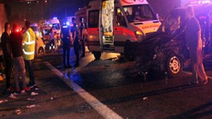 Beşiktaş'ta feci trafik kazası!