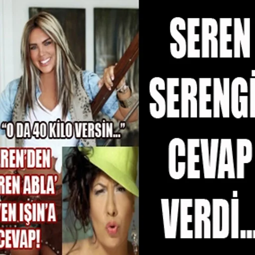 Seren Serengil Den Isin Karaca Ya Alayli Cevap Sacitaslan Com