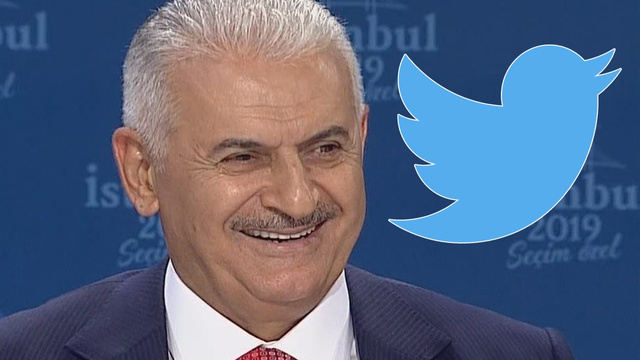 Binali Yıldırım Twitter hesabındaki bilgilerini güncelledi