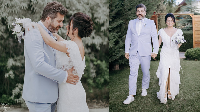 Oyuncu Kayra Şenocak Ankara'da evlendi