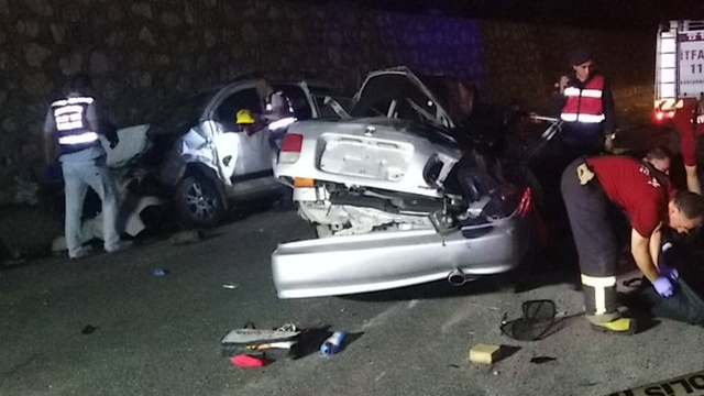 Adıyaman’da feci trafik kazası